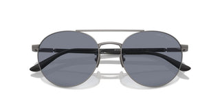 Giorgio Armani AR 6156 men Silver Round Sunglasses