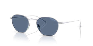 Giorgio Armani AR 6160T men Silver Geometric Sunglasses