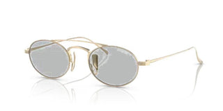 Giorgio Armani AR 6161T men Gold Oval Sunglasses