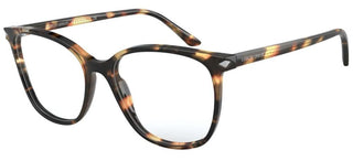 Giorgio Armani AR 7192 women Havana Squared Eyeglasses