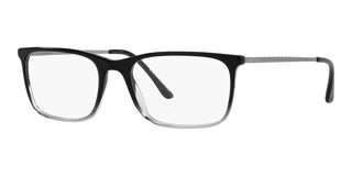 Giorgio Armani AR 7199 men Black Oval Eyeglasses