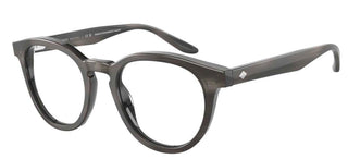 Giorgio Armani AR 7227 men Grey Round Eyeglasses