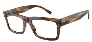 Giorgio Armani AR 7232 men Brown Geometric Eyeglasses