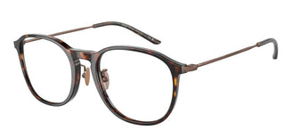 Giorgio Armani AR 7235 men Havana Round Eyeglasses