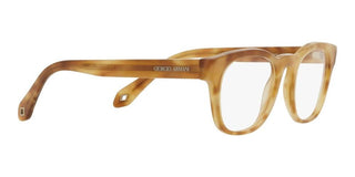 Giorgio Armani AR 7242 men Havana Squared Eyeglasses