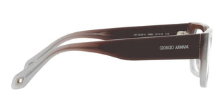 Giorgio Armani AR 7243U men Brown Oval Eyeglasses