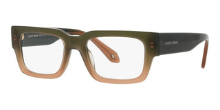 Giorgio Armani AR 7243U men Green Oval Eyeglasses