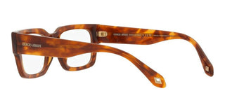 Giorgio Armani AR 7243U men Havana Oval Eyeglasses