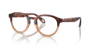 Giorgio Armani AR 7248 men Havana Geometric Eyeglasses