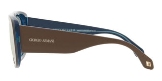 Giorgio Armani AR 8183 men Brown Squared Sunglasses