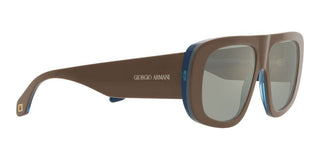 Giorgio Armani AR 8183 men Brown Squared Sunglasses