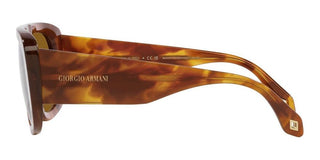 Giorgio Armani AR 8183 men Havana Squared Sunglasses