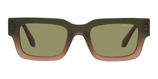 Giorgio Armani AR 8184U men Green Geometric Sunglasses