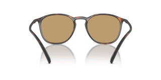 Giorgio Armani AR 8186U men Havana Geometric Sunglasses