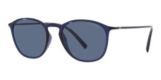 Giorgio Armani AR 8186U men Blue Geometric Sunglasses