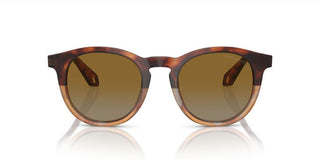 Giorgio Armani AR 8192 men Havana Geometric Sunglasses