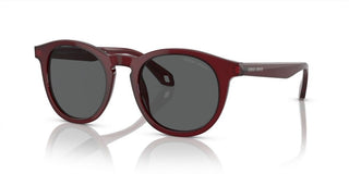 Giorgio Armani AR 8192 men Red Geometric Sunglasses