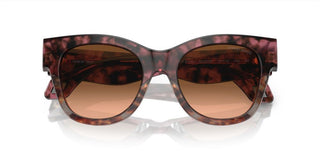 Giorgio Armani AR 8195U women Havana Squared Sunglasses