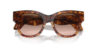 Giorgio Armani AR 8195U women Havana Squared Sunglasses