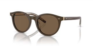 Giorgio Armani AR 8199U women Brown Squared Sunglasses