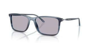 Giorgio Armani AR 8218 men Blue Rectangle Sunglasses