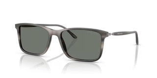 Giorgio Armani AR 8218 men Grey Rectangle Sunglasses