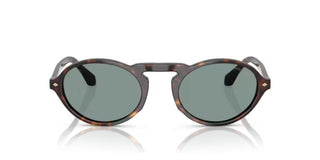 Giorgio Armani AR 8219U men Havana Round Sunglasses