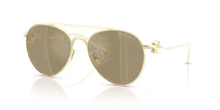 Giorgio Armani AR 6167 women Gold Pilot Sunglasses