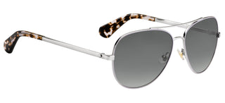 Kate Spade AVALINE2/S women Silver Pilot Sunglasses