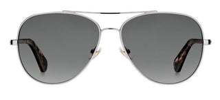 Kate Spade AVALINE2/S women Silver Pilot Sunglasses