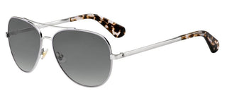 Kate Spade AVALINE2/S women Silver Pilot Sunglasses