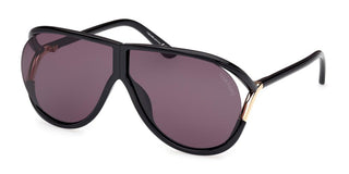 Tom Ford AXEL FT1197 unisex Black Pilot Sunglasses