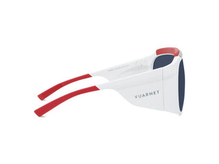 Vuarnet Altitude 01 Men White Shield Sunglasses