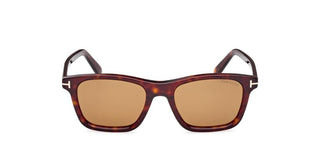 Tom Ford BARRON FT1179 unisex Havana Squared Sunglasses