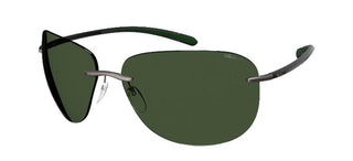 Silhouette BAYSIDE 8729 unisex Grey Rectangle Sunglasses