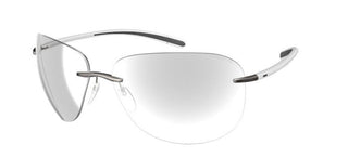 Silhouette BAYSIDE 8729 unisex Silver Rectangle Sunglasses