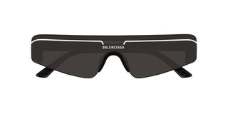 Balenciaga BB0003S unisex Black Shield Sunglasses