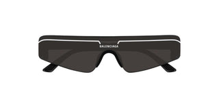 Balenciaga BB0003S unisex Black Shield Sunglasses