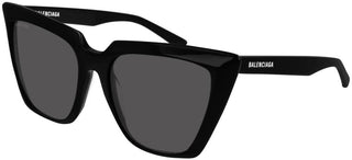 Balenciaga BB0046S women Black Cat Eye Sunglasses