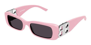 Balenciaga BB0096S women Pink Geometric Sunglasses