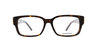 Balenciaga BB0105O women Havana Geometric Eyeglasses