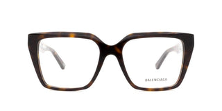 Balenciaga BB0130O women Havana Cat Eye Eyeglasses