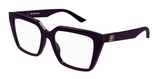 Balenciaga BB0130O women Violet Butterfly Eyeglasses