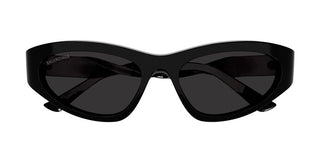 Balenciaga BB0207S women Black Cat Eye Sunglasses