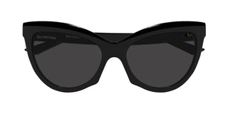 Balenciaga BB0217S women Black Cat Eye Sunglasses