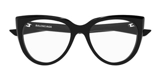 Balenciaga BB0218O women Black Cat Eye Eyeglasses