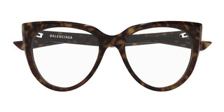 Balenciaga BB0218O women Havana Cat Eye Eyeglasses