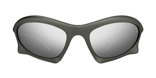 Balenciaga BB0229S men Grey Sports Sunglasses