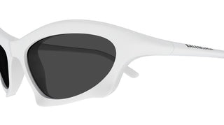 Balenciaga BB0229S men White Sports Sunglasses