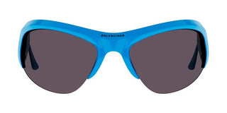 Balenciaga BB0232S unisex Blue Oversize Sunglasses